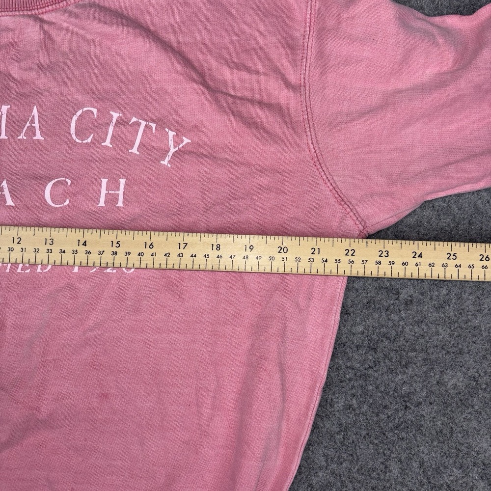 Panama City Beach Sweatshirt Women's Medium Pink Comfortex USA Florida Graphic - Picture 7 of 11